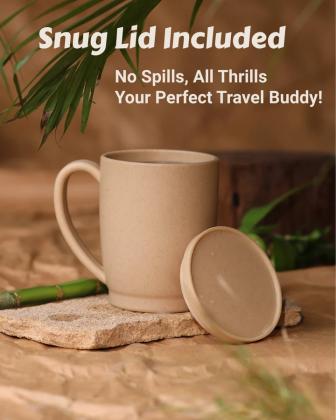 Eco-Friendly Elegance: Made of Earths Bamboo Mug