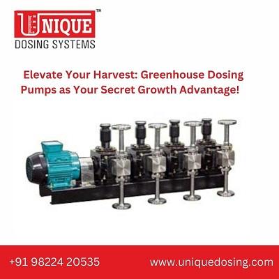 Elevate Your Harvest: Greenhouse Dosing Pumps as Your Secret Growth Advantage!