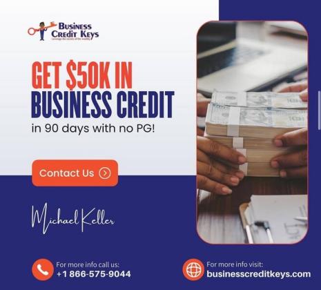 Get $50K in Business Credit in 90 Days—No SSN, No Revenue Needed!