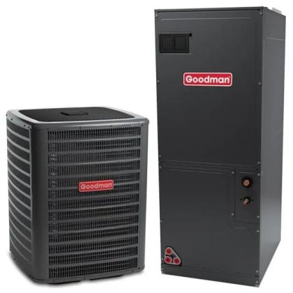 Goodman 2 Ton 15.2 SEER2 24000 BTUh Multi-Speed Heat Pump System