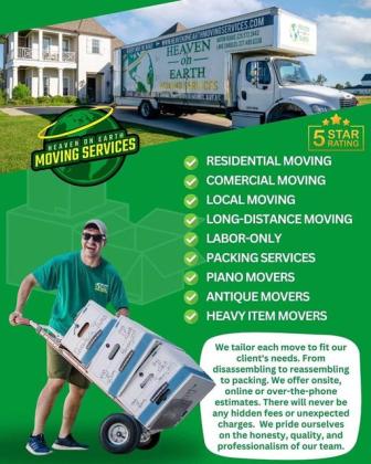 Heaven On Earth Moving Services LLC Spring