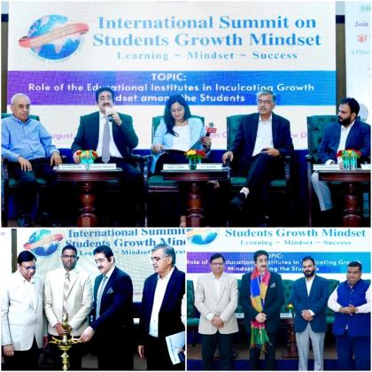 International Summit on Students Growth Mindset Inaugurated by Sandeep Marwah
