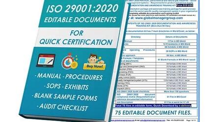 ISO 29001 Certification Consultant