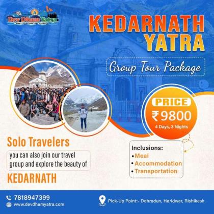 kedarnath tour package
