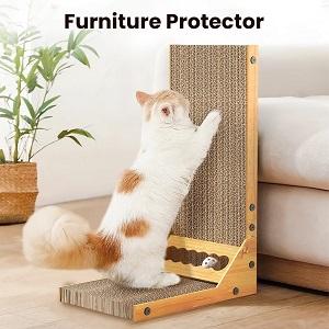 Keep your cat entertained with this versatile cat scratcher!
