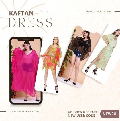 Mini Apparels Elevate Your Style with Our Trendy Kaftan Dresses