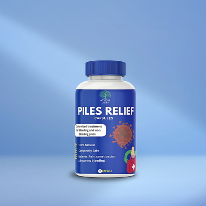 Piles Relief Capsule: Natural Solution For Hemorrhoid Pain