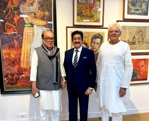 Sandeep Marwah Special Guest at Exhibition of Cinematic Heritage