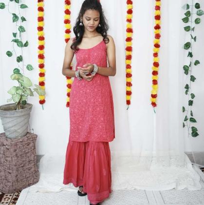 Shop Authentic Lucknowi Chikan Suits Online at Nawabi Lehaja