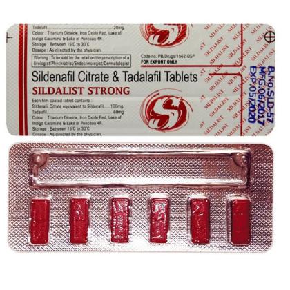 Sildalist Strong 140 Mg - The best way to battle ED