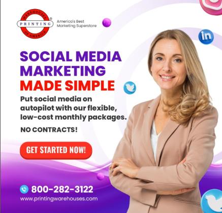 Social Media Ad Retargeting – Printing Warehouses of America