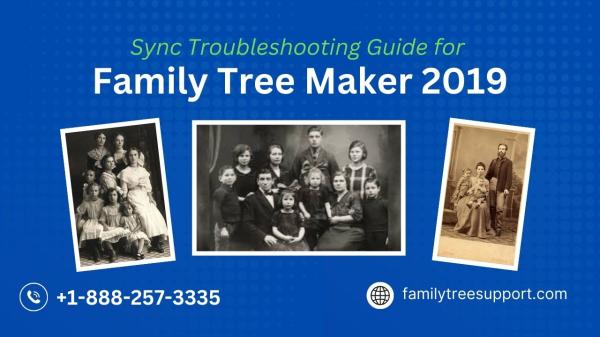 Sync Troubleshooting Guide for Family Tree Maker 2019