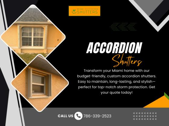 Miami Accordion Shutters - Hurricane Shutters
