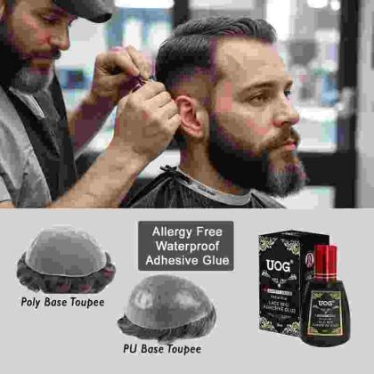 UOG Toupee Adhesive Glue: Strong and Reliable Hold for Men's Wigs