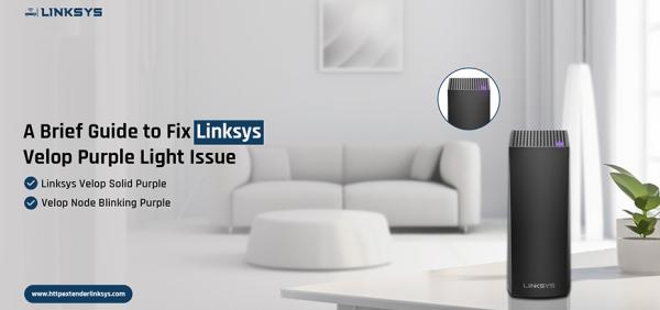 Why Purple Light on Linksys Velop