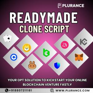 Kickstart your high profitable blockchain venture with our market ready clone script
