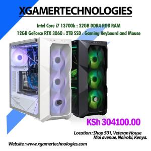 New core i7 13thgen PC with 12GB GeForce RTX 3060