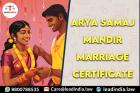 arya samaj mandir marriage certificate