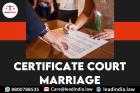 certificate court marriage
