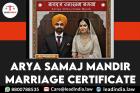 Lead india | arya samaj mandir marriage certificate