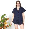 Sleep in Style: Navy Blue PJ Sets from Mini Apparels