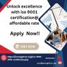 Unlock excellence with iso 9001 certification@ affordable rate