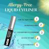 UOG Waterproof Liquid Eyeliner: Long-Lasting Color and Precision
