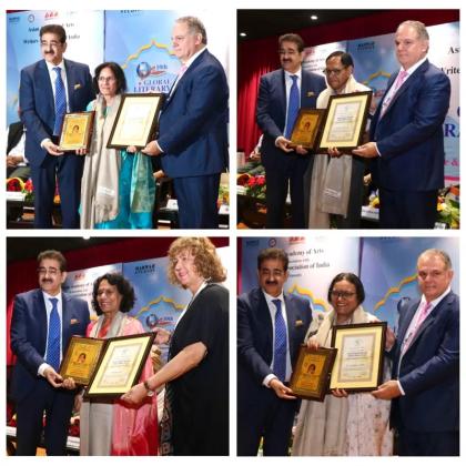 5th Edition of Suraj Parkash Marwah Awards Presented by Asian Academy of Arts at 10th GLFN