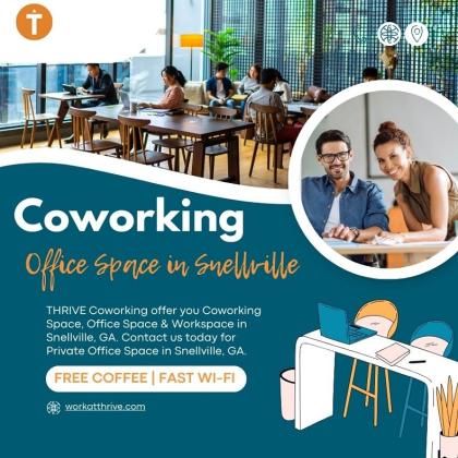 Coworking Space & Shared Office Space Snellville, GA | Workspace - THRIVE