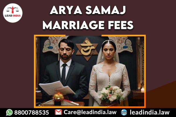 Arya Samaj Marriage Fees