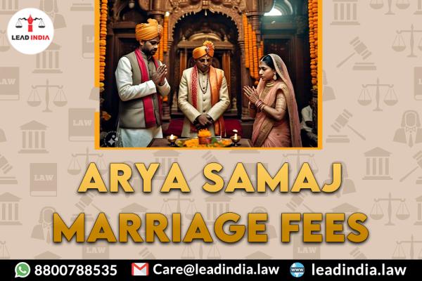 Arya Samaj Marriage Fees