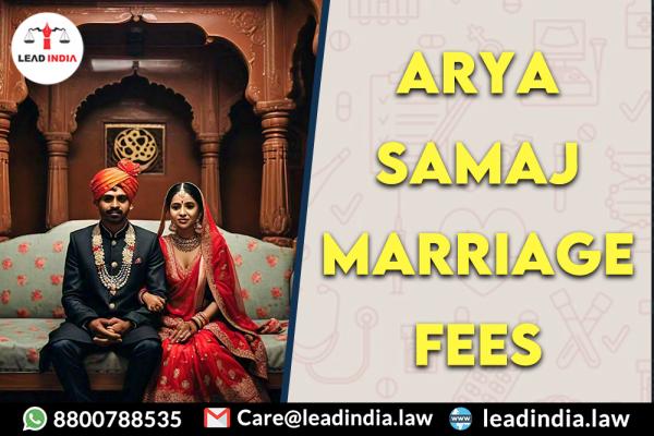 Arya Samaj Marriage Fees