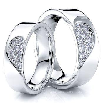 Beautiful His and Hers Wedding Rings – Custom and Matching