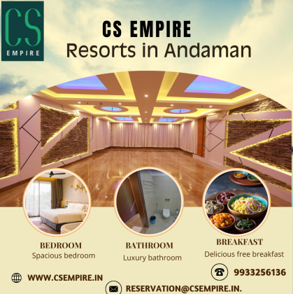 Best Beach Resort in Neil Island | Andaman Nicobar hotels - CS Empire