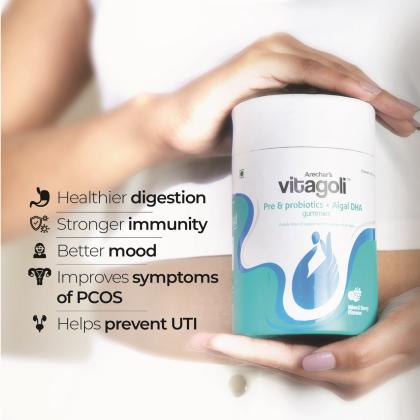 Buy Vitagoli Pre and Probiotics Gummies and Stay Healthy