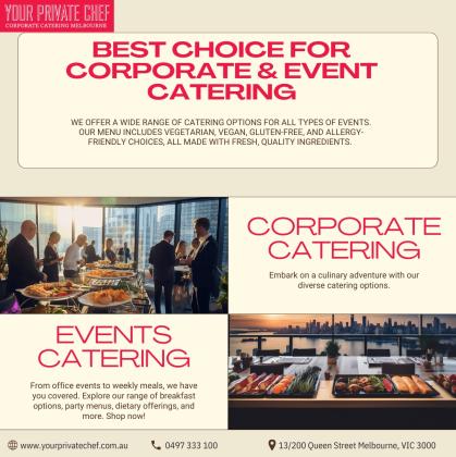 Catering Platters Melbourne | Your Private Chef