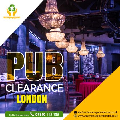 Choose Skilled Experts For Pub Clearance In London