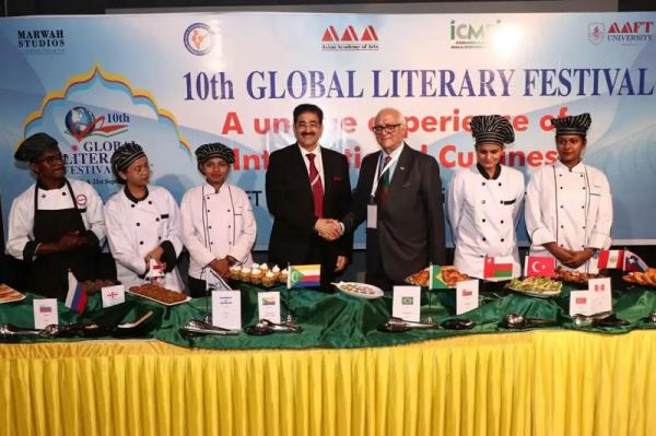 Comoros Cuisine Showcased at the 10th Global Literary Festival Noida 2024