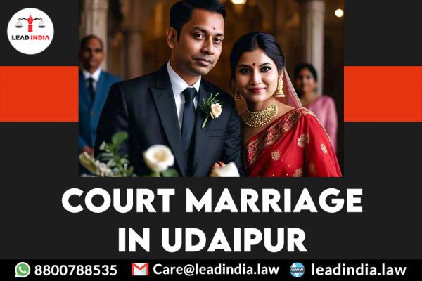 Court Marriage In Udaipur Legal Service