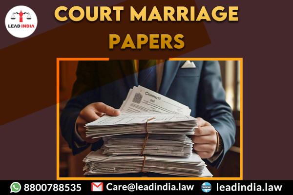 Court Marriage Papers Legal Service