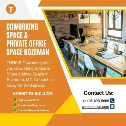 Coworking Space & Private Office Space Bozeman, MT | Workspace - THRIVE