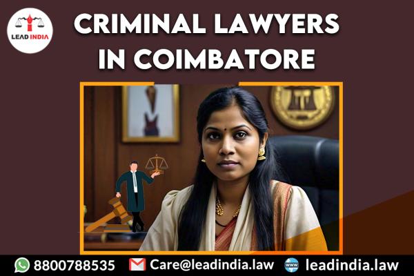 Criminal Lawyers In Coimbatore