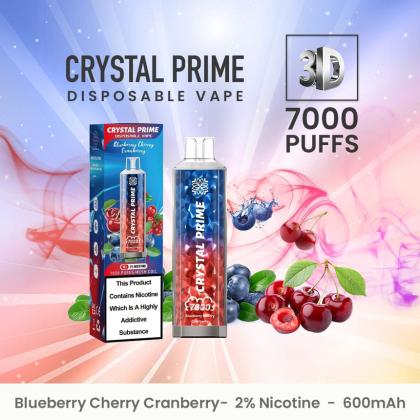 Crystal Prime 7000 Box of 10: Affordable Wholesale Vaping Solution