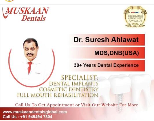 Dentist in Gurgaon | Best Dentist Near Me | Muskaan Dentals Global
