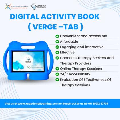 Digital Activity Book | Digital Therapy Book | VERGE-TAB