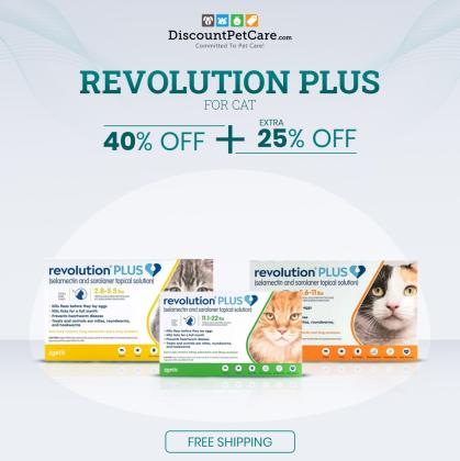 Discountpetcare - Best Price on Revolution Plus for Cats!