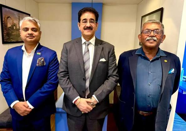 Dr. Sandeep Marwah Honored as Patron of Bharat Startup and Innovation Society