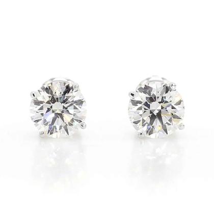 Elegant Lab Grown Diamond Stud Earrings - Sustainable Luxury