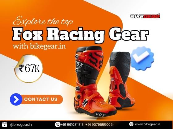 Explore the top Fox Racing Gear with bikegear.in