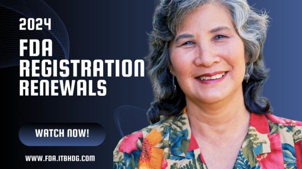 FDA Biennial Food Facility Registration